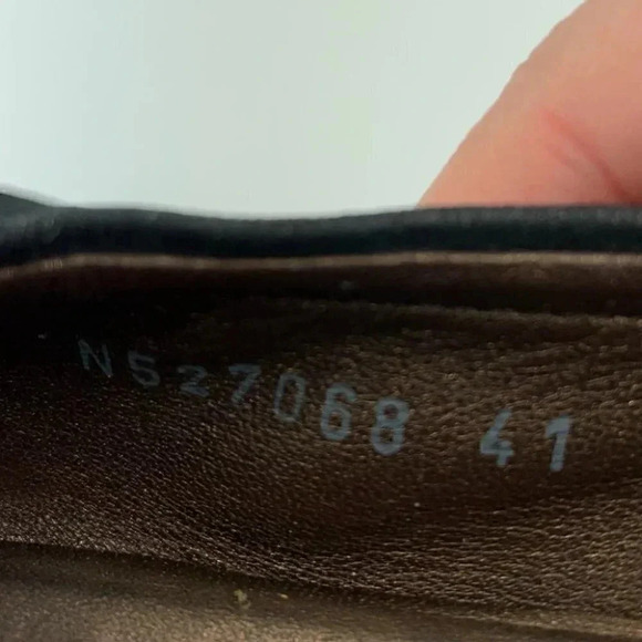 AGL flats size 41 11 black cap toe bow ballet - Picture 11 of 13